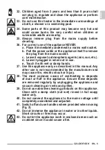 Preview for 21 page of Olimpia splendid Caldo Rock M Instructions For Use And Maintenance Manual