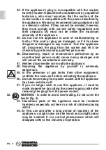 Preview for 22 page of Olimpia splendid Caldo Rock M Instructions For Use And Maintenance Manual