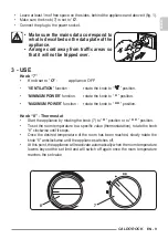 Preview for 25 page of Olimpia splendid Caldo Rock M Instructions For Use And Maintenance Manual