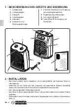 Preview for 48 page of Olimpia splendid Caldo Rock M Instructions For Use And Maintenance Manual