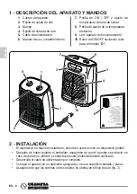 Preview for 60 page of Olimpia splendid Caldo Rock M Instructions For Use And Maintenance Manual