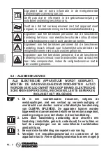 Preview for 78 page of Olimpia splendid Caldo Rock M Instructions For Use And Maintenance Manual