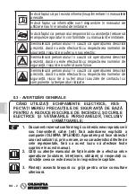 Preview for 114 page of Olimpia splendid Caldo Rock M Instructions For Use And Maintenance Manual