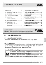 Preview for 125 page of Olimpia splendid Caldo Rock M Instructions For Use And Maintenance Manual