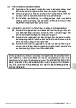 Preview for 131 page of Olimpia splendid Caldo Rock M Instructions For Use And Maintenance Manual