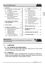 Preview for 53 page of Olimpia splendid CALDO SKY Instructions For Use And Maintenance Manual