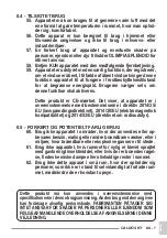 Preview for 267 page of Olimpia splendid CALDO SKY Instructions For Use And Maintenance Manual