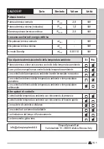 Preview for 277 page of Olimpia splendid CALDO SKY Instructions For Use And Maintenance Manual