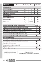 Preview for 288 page of Olimpia splendid CALDO SKY Instructions For Use And Maintenance Manual