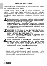 Preview for 6 page of Olimpia splendid CALDO TRENDY ST Instructions For Installation, Use And Maintenance Manual