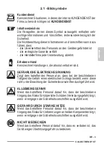 Preview for 61 page of Olimpia splendid CALDO TRENDY ST Instructions For Installation, Use And Maintenance Manual