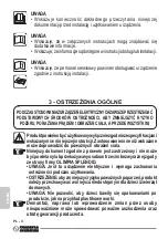 Preview for 152 page of Olimpia splendid CALDO TRENDY ST Instructions For Installation, Use And Maintenance Manual