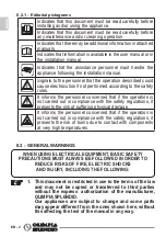 Preview for 22 page of Olimpia splendid CALDO UP T WIFI Instructions For Use And Maintenance Manual