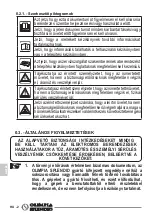 Preview for 214 page of Olimpia splendid CALDO UP T WIFI Instructions For Use And Maintenance Manual