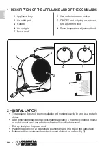 Preview for 24 page of Olimpia splendid CALDODESIGN Instructions For Use And Maintenance Manual