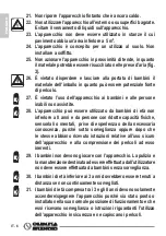 Preview for 8 page of Olimpia splendid Caldorad Instructions For Installation, Use And Maintenance Manual