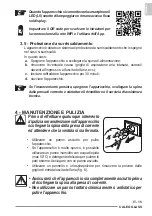 Preview for 19 page of Olimpia splendid CALEO GLASS Instructions For Installation, Use And Maintenance Manual