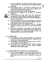 Preview for 27 page of Olimpia splendid CALEO GLASS Instructions For Installation, Use And Maintenance Manual