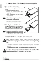 Preview for 32 page of Olimpia splendid CALEO GLASS Instructions For Installation, Use And Maintenance Manual