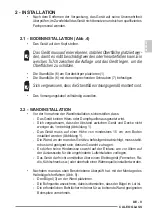 Preview for 61 page of Olimpia splendid CALEO GLASS Instructions For Installation, Use And Maintenance Manual