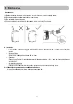 Предварительный просмотр 24 страницы Olimpia splendid COMFORT 14E Instructions For Use And Maintenance Manual