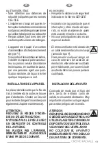 Preview for 13 page of Olimpia splendid Cromo radiale Instructions For Installation, Use And Maintenance Manual