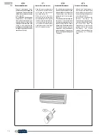 Предварительный просмотр 74 страницы Olimpia splendid DC 12 HP Instructions For Installation, Use And Maintenance Manual