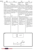 Preview for 104 page of Olimpia splendid DC 18 HP Instructions For Installation, Use And Maintenance Manual