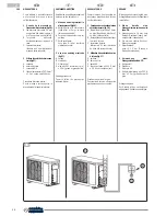 Предварительный просмотр 58 страницы Olimpia splendid Diffusione Multi 21 HP Instructions For Installation, Use And Maintenance Manual