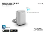 Olimpia splendid DOLCECLIMA FRESCO 12AC WI-FI Quick Start Manual предпросмотр