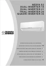 Olimpia splendid DUAL INVERTER 18 Instructions For Installation, Use And Maintenance Manual preview