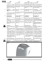 Preview for 42 page of Olimpia splendid ELLISSE Instructions For Installation, Use And Maintenance Manual