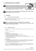 Preview for 37 page of Olimpia splendid maeStro Pro Instructions For Installation, Use And Maintenance Manual