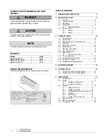 Preview for 2 page of Olimpia splendid MAESTRO SMART 9HP Service Manual