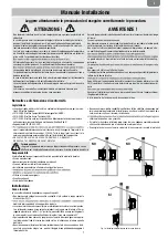 Preview for 3 page of Olimpia splendid MIA 2-7.5 Instructions For Installation, Use And Maintenance Manual