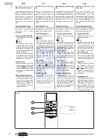 Предварительный просмотр 112 страницы Olimpia splendid NEXYA S inverter 12HP Instructions For Installation, Use And Maintenance Manual