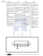 Предварительный просмотр 116 страницы Olimpia splendid NEXYA S inverter 12HP Instructions For Installation, Use And Maintenance Manual