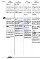 Preview for 26 page of Olimpia splendid NEXYA S inverter 9HP Instructions For Installation, Use And Maintenance Manual