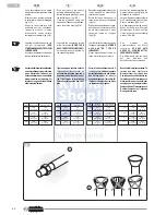 Preview for 50 page of Olimpia splendid NEXYA S inverter 9HP Instructions For Installation, Use And Maintenance Manual