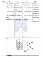 Preview for 62 page of Olimpia splendid NEXYA S inverter 9HP Instructions For Installation, Use And Maintenance Manual