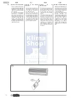 Preview for 74 page of Olimpia splendid NEXYA S inverter 9HP Instructions For Installation, Use And Maintenance Manual