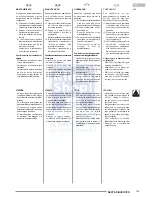 Preview for 123 page of Olimpia splendid NEXYA S inverter 9HP Instructions For Installation, Use And Maintenance Manual