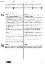 Preview for 38 page of Olimpia splendid NEXYA S4 Instructions For Installation, Use And Maintenance Manual