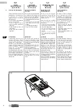 Preview for 58 page of Olimpia splendid NEXYA S4 Instructions For Installation, Use And Maintenance Manual