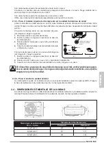 Preview for 209 page of Olimpia splendid NEXYA S5 E CASSETTE Instructions For Use And Maintenance Manual