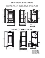 Предварительный просмотр 118 страницы Olimpia splendid OLYMPIA PELLET CANALIZZATA SFERA PLUS Instructions For Use And Maintenance Manual