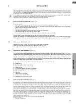 Preview for 69 page of Olimpia splendid OS-CEBCH36EI Instructions For Installation, Use And Maintenance Manual