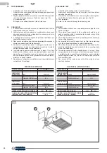 Предварительный просмотр 28 страницы Olimpia splendid OS-SECFH18EI Instructions For Installation, Use And Maintenance Manual