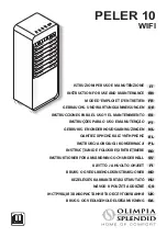 Preview for 1 page of Olimpia splendid PELER 10 WIFI Instructions For Use And Maintenance Manual