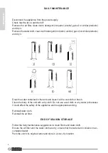 Preview for 8 page of Olimpia splendid PELER 4 Instructions For Use And Maintanence